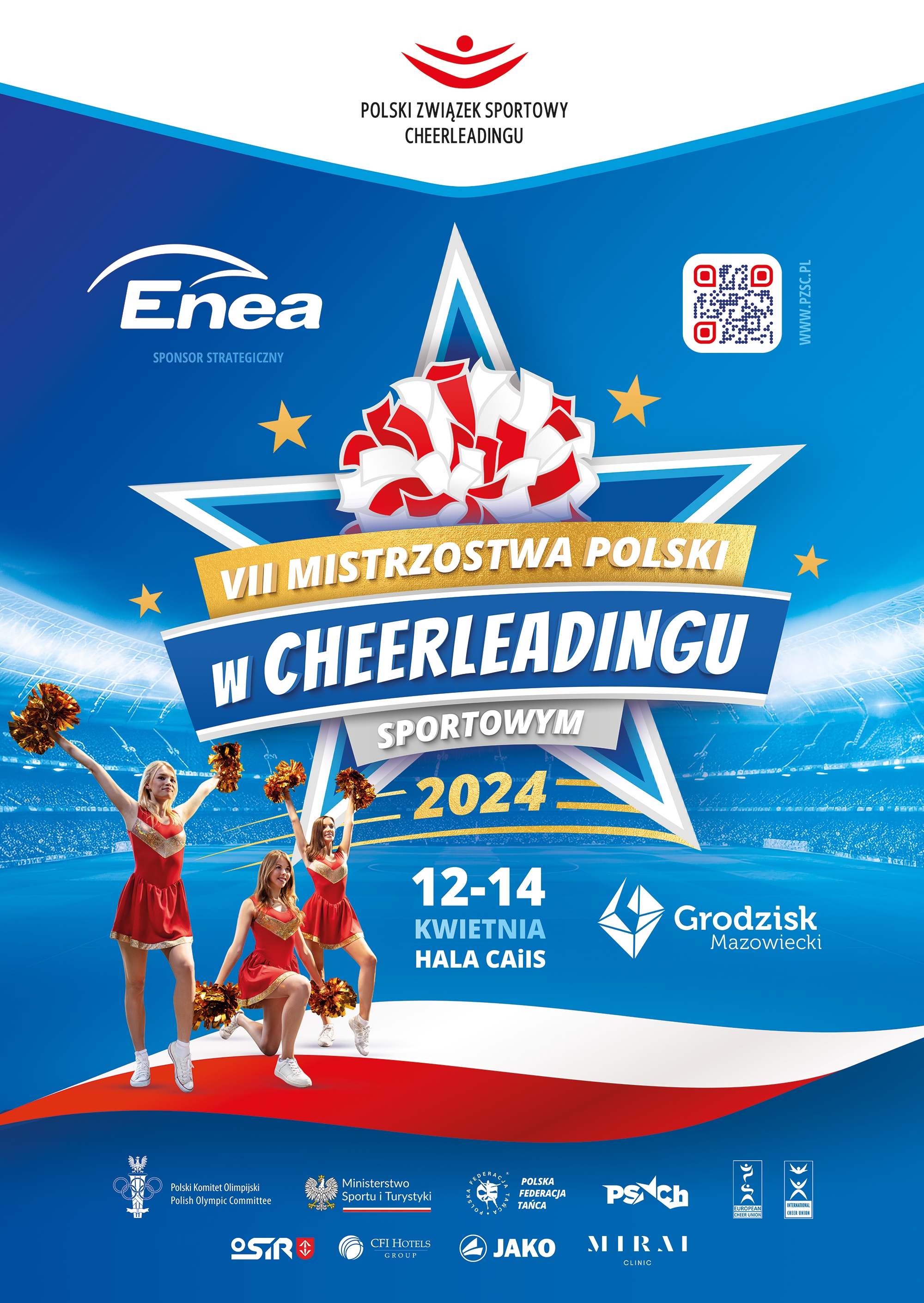 Mistrzostwa Polski w Cheerleadingu Sportowym - program ramowy